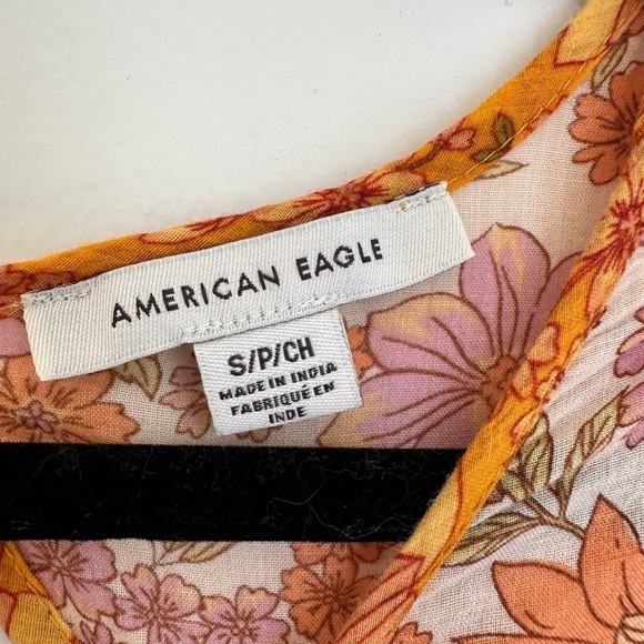 American Eagle Ruffled Tiered Mini Sundress - Picture 3 of 6